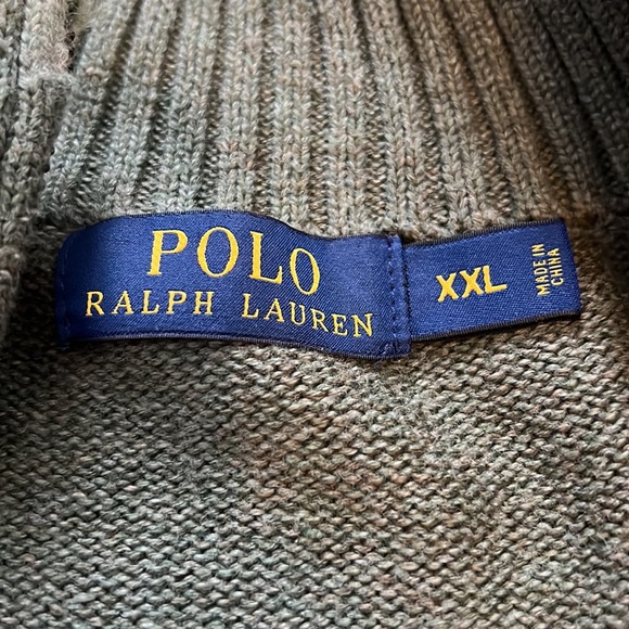 Ralph Lauren 1/4 Zip Sweater - Picture 2 of 2